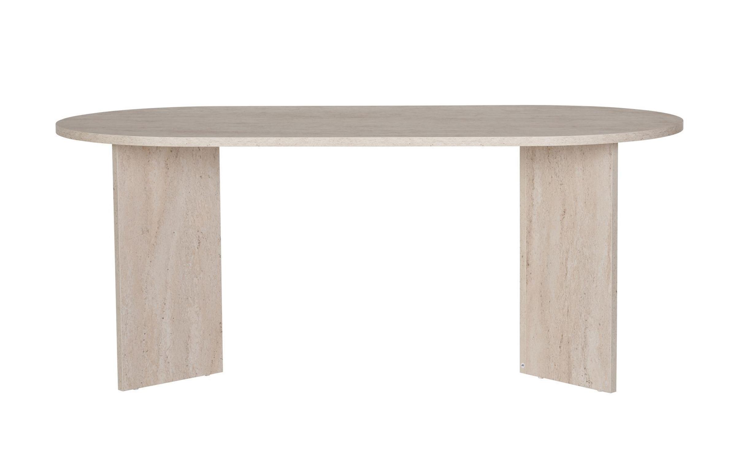Dining table Sablin, travertine decor  6